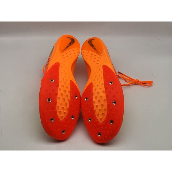 Nike Zoom Victory 5 XC Track & Field Distance Spikes Orange Volt Men's Size 10.5 - Picture 8 of 11